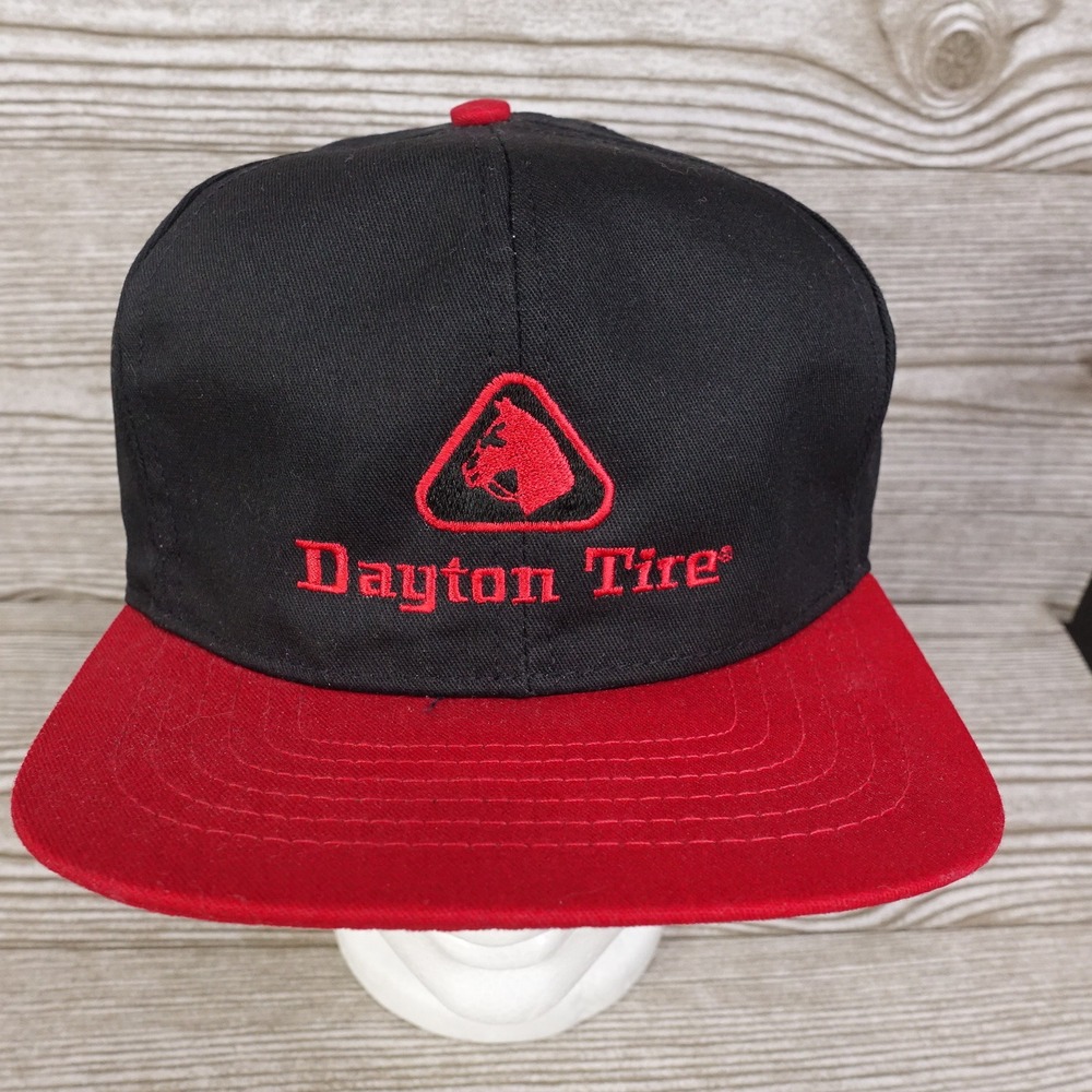 VINTAGE DAYTON TIRE SWINGSTER USA MADE SNAPBACK HAT CAP